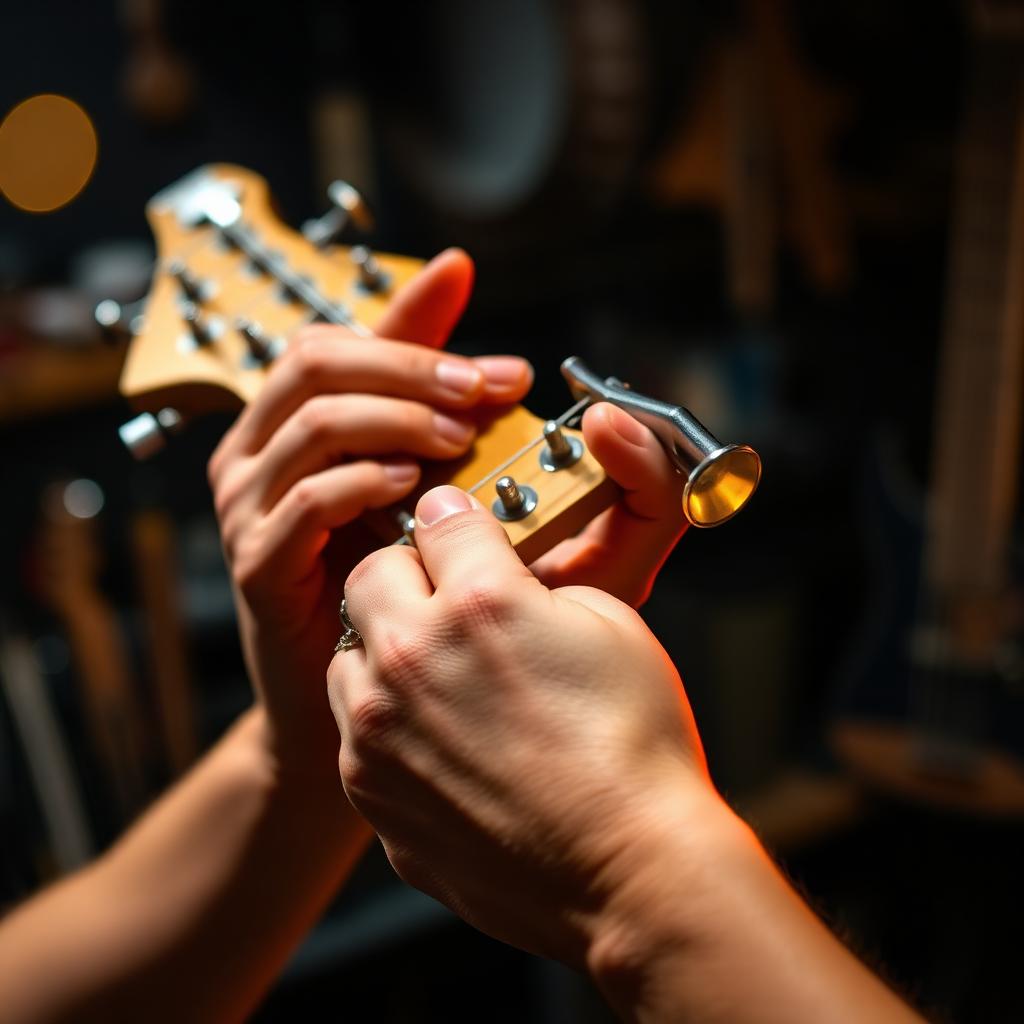 Adjustment headstock